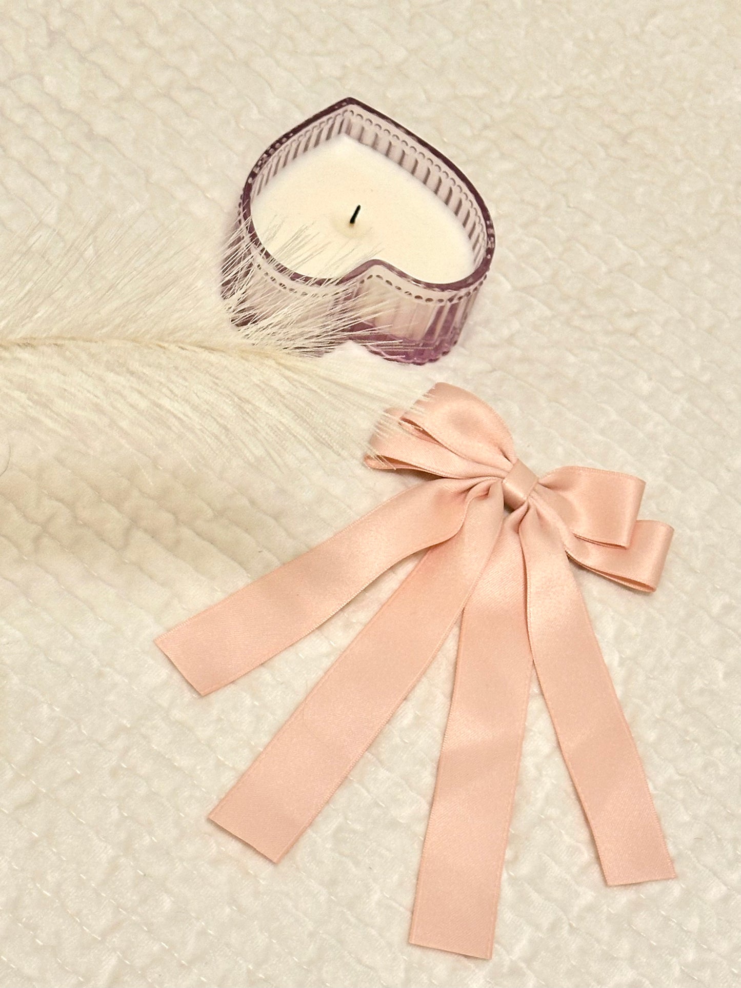 Pink Satin Bow