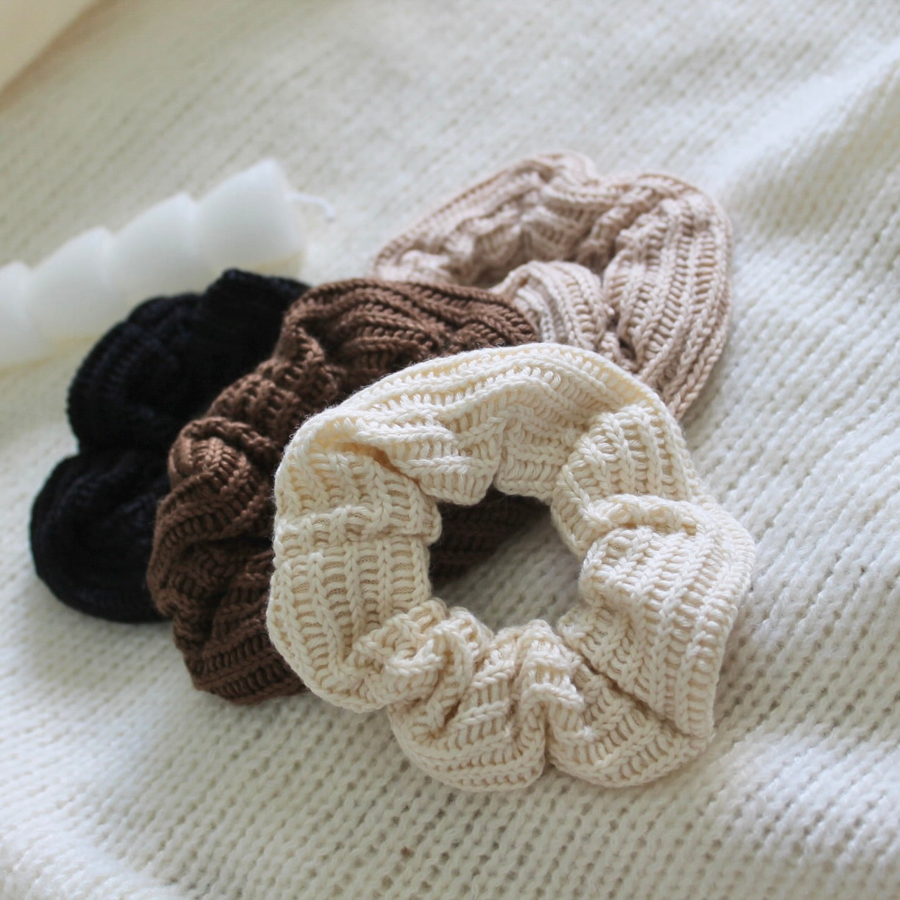 Knit Scrunchie Pack