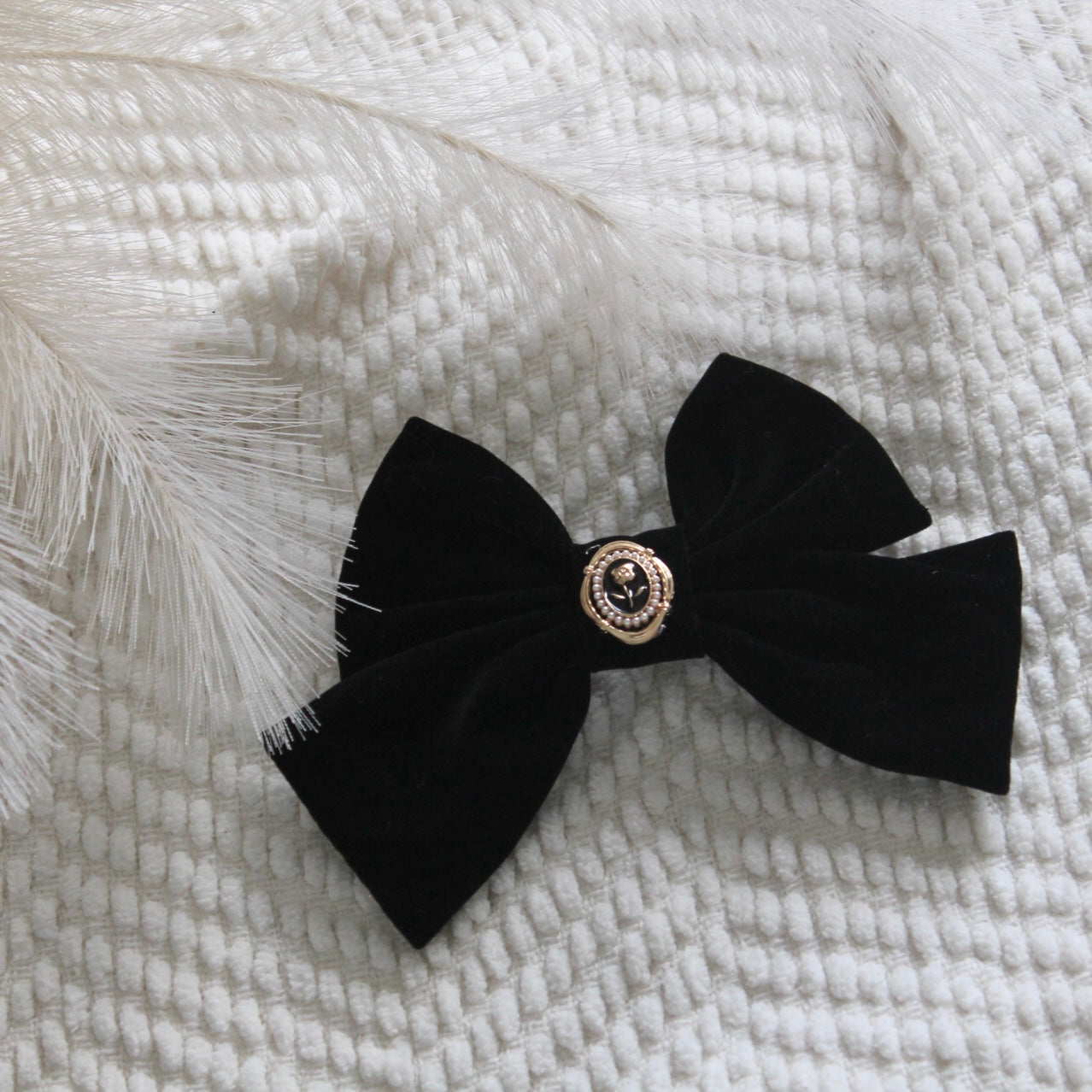 Vintage Velvet Bow