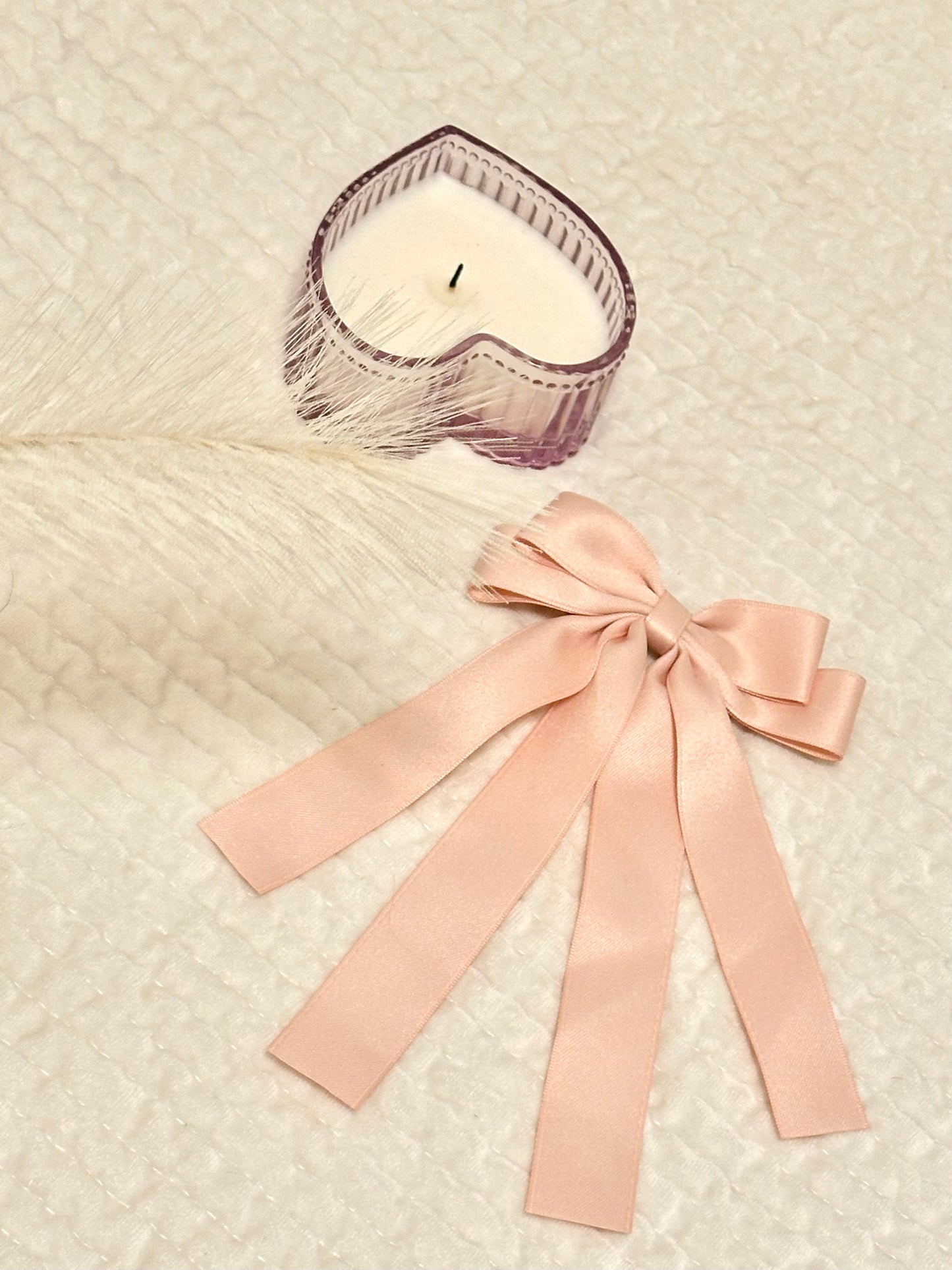 Pink Satin Bow